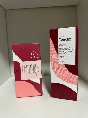 Kit presente cereja e avelã