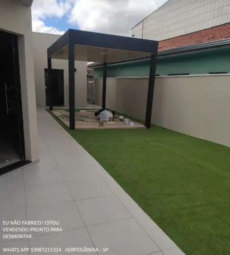 pergolado metalico