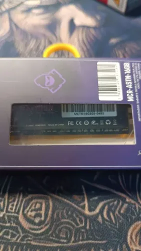 MEMÓRIA RAM DDR4 16GB 3200Mhz MANCER PARA PC (NOVA) 