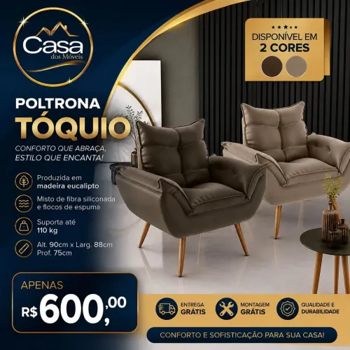 Poltrona Tóquio