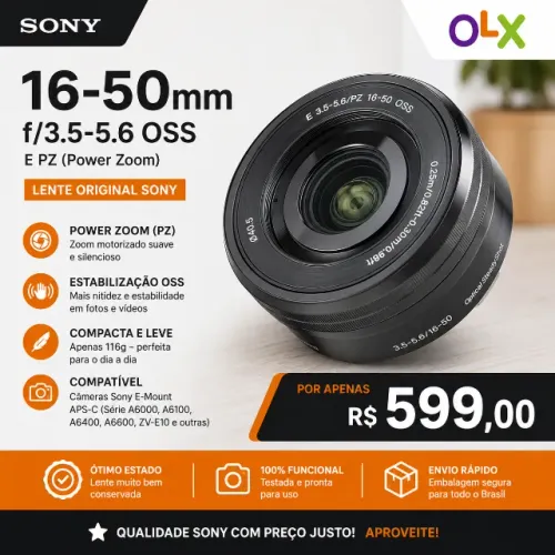 Lente SONY 16-50 3.5 5.6