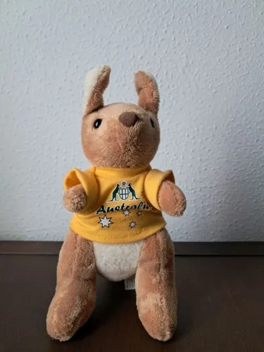 Canguru de pelúcia australiano