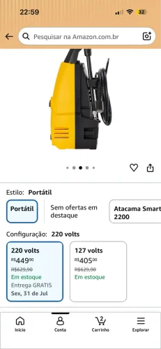 WAP Lavadorade Alta Pressão