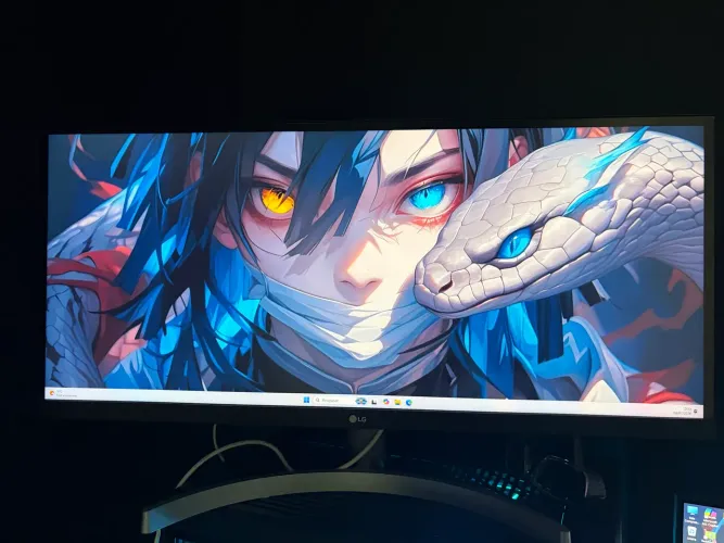 Monitor LG UltraWide - Design Elegante (Traseira Branca/Base Prata) 