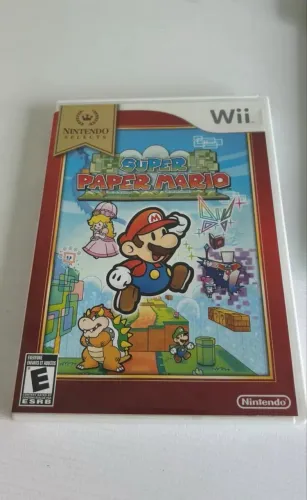 Mário Paper Nintendo Wii