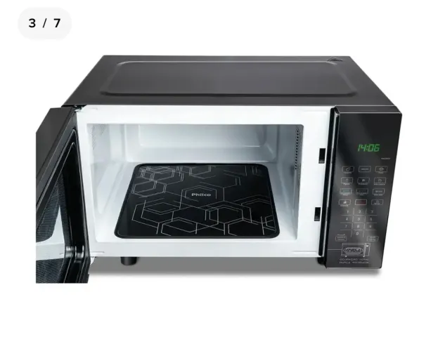 Micro-ondas Flat  28 Litros Preto 220V
