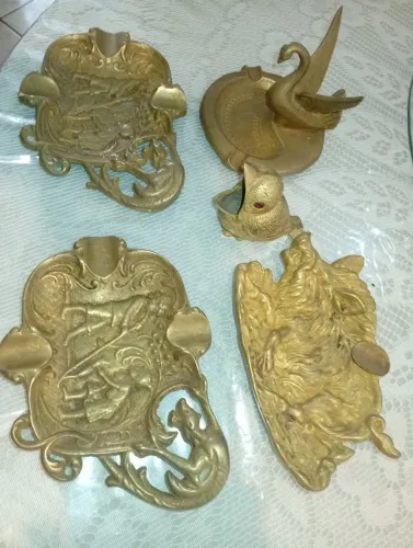 Cinzeiros de Bronze 