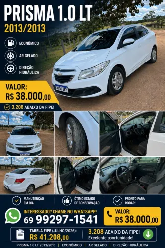 Chevrolet Prisma Sed. LT 1.0 8V Flexpower 4P 2013