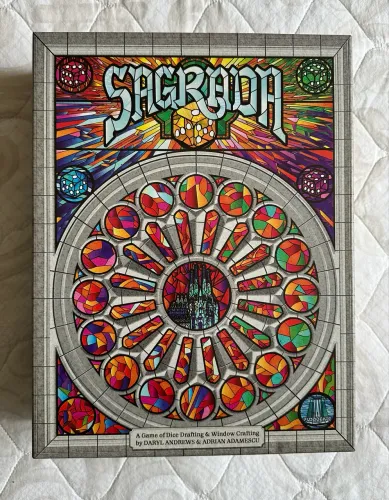 Jogo de Tabuleiro Sagrada + expansão 5-6 jogadores
