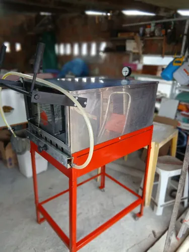 1 forno de pizza a gás
