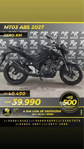 Moto Yamaha MT 03 ABS 2027