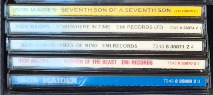 Cds duplos Iron Maiden