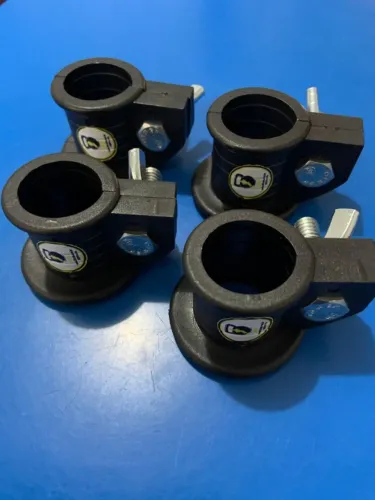Kit 4 Presilhas Plástico Injetado Para Barras Standard 1 1/8"