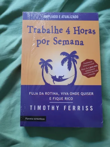 Livro novo - Trabalhe 4 horas por semana 