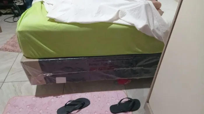 Cama box colchão separado casal