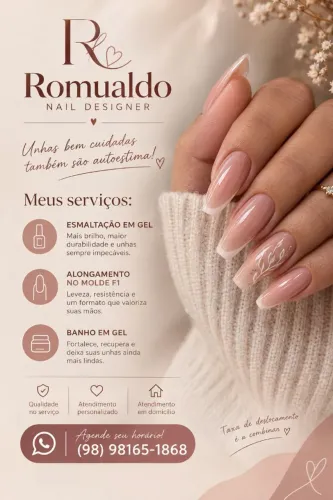 Nail designer São Luís Ma - Alongamento em Gel