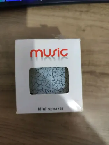 caixinha de som music mini speaker led