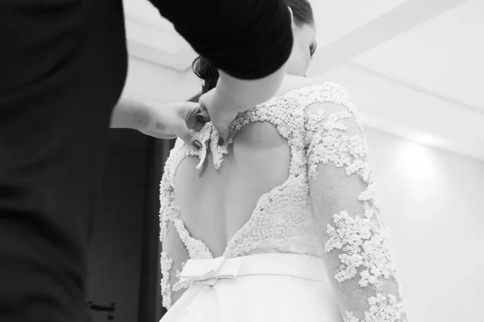 Vestido noiva maravilhoso feito por estilista (bordado)