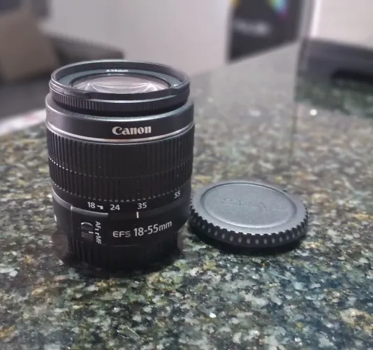 Lente canon 18-55mm