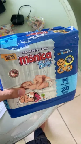Fraldas Turma da Mônica M