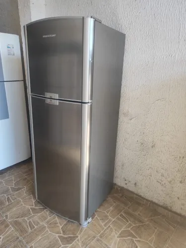 Geladeira Brastemp inox Frost free funcionando perfeita fáso frete grátis