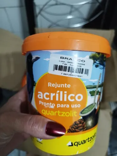 Vendo Rejunte Acrílico Quartzolit Branco