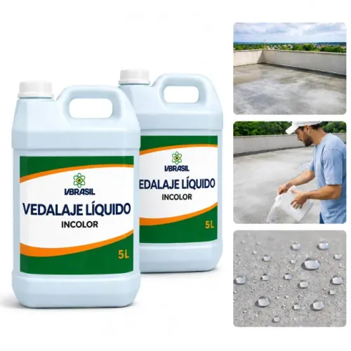 Kit Vedalaje VBrasil 2x 5 Litros Para Laje Telhado
