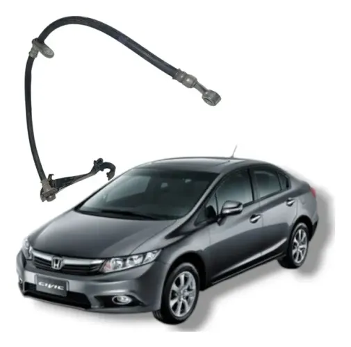 Mangueiras freio dianteiro esquerdo Honda Civic 2012 a 2016 Orig.01465TF0010