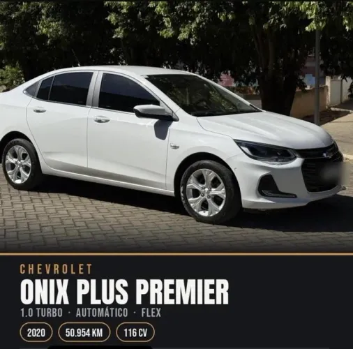 Chevrolet Onix Sedan Plus Premier 1.0 12V TB Flex Aut. 4P 2020