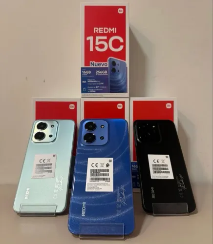 Cell Redmi Xiaomi 15C 4G 08GB RAM 256GB ROM NOVO LACRADO ENTREGAMOS GRÁTIS 