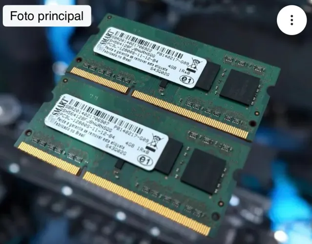 Memoria ram 4gb ddr3l 12800/1600 unidade 