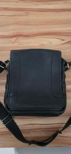 BOLSA CNS 100% COURO TRANSVERSAL MASCULINA 100% COURO