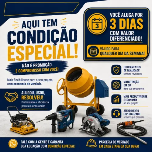LOCAÇÃO DE MARTELETES