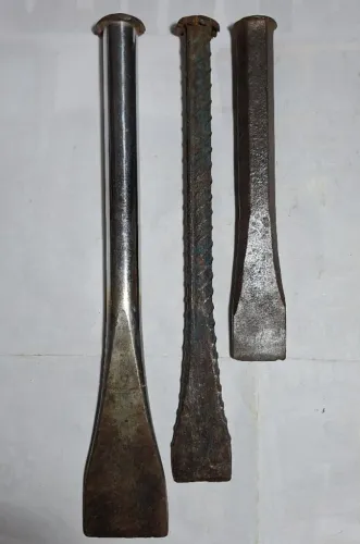 Lote Com 3 Talhadeiras Antigas Super Pesadas e Robustas Vintage