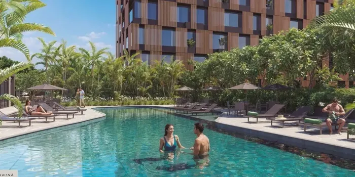Studios Pontal Oceanico 31 metros quadrados com 1 quarto
