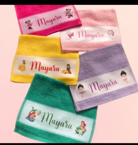 Toalha de mão personalizada ( academia,escolas..etc)