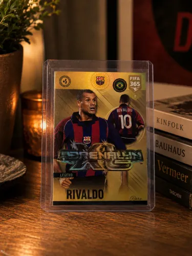 Rivaldo Legend Rare - Panini FIFA 365 Adrenalyn XL 2019 - Barcelona