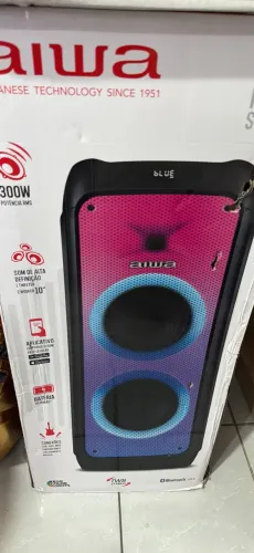Caixa aiwa 300 rms