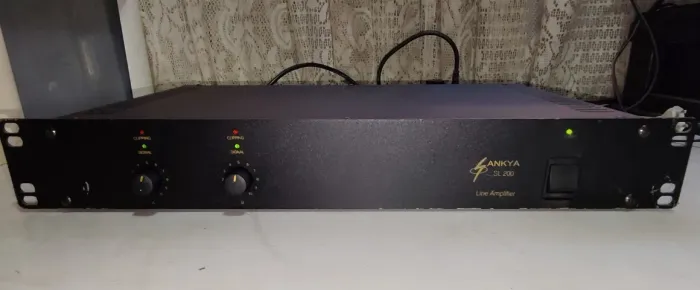Potência Amplificador Sankya Sl-200 Bom Estado Funcionando