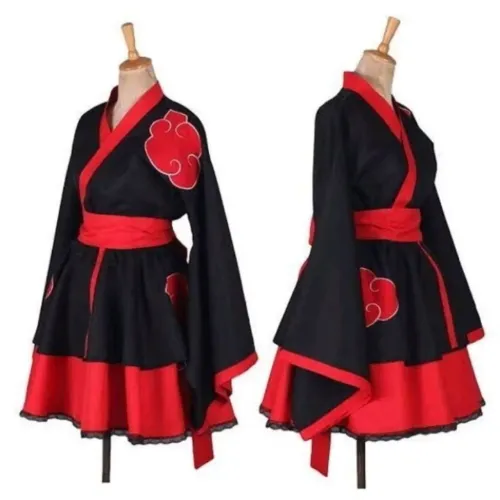 Cosplay vestido Akatsuki