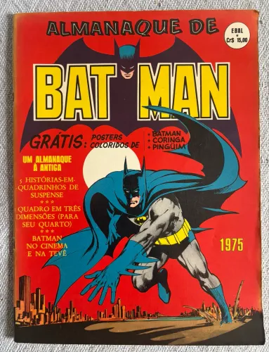 Almanaque Batman 1975 Ebal formatão