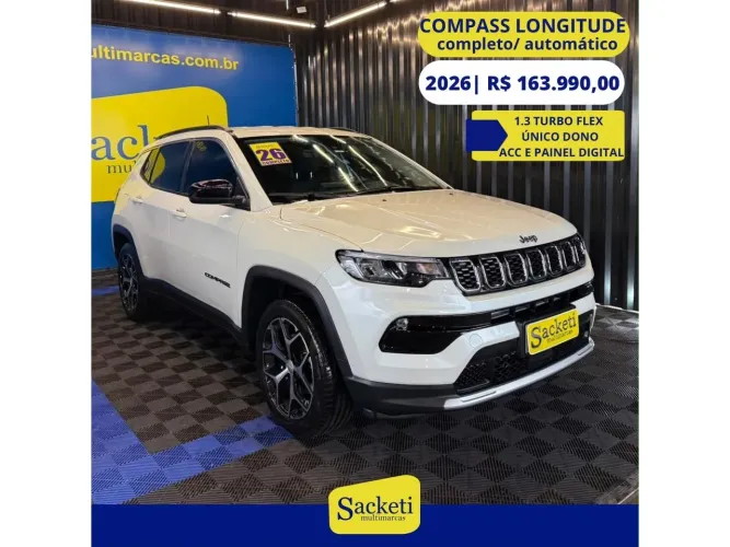 Jeep Compass Long. T270 1.3 TB 4X2 Flex AUT 2026