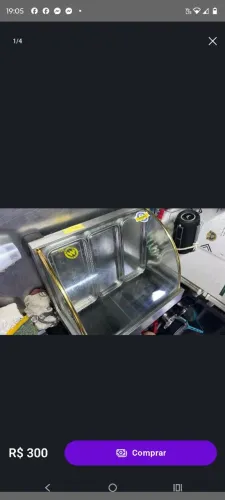 Estufa de salgados três bandejas