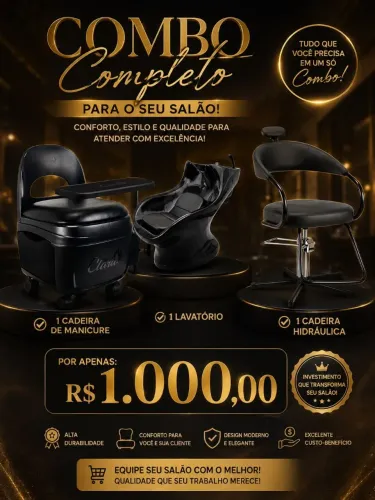 Acessórios salão beleza