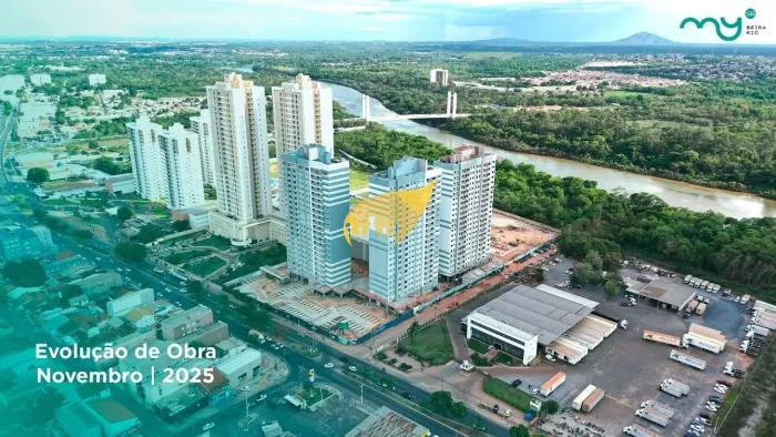Apartamentos de 2 quartos com vista para o Rio Cuiabá no Grande Terceiro, Cuiabá-MT!