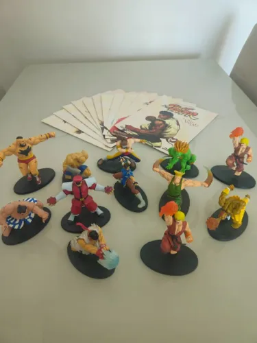 3 Action Figures Street Fighter
