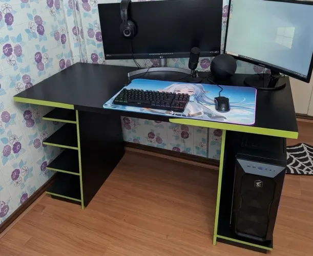 Setup Gamer Completo RTX 4060 + Ryzen 5 + 32GB RAM + 2 Monitores