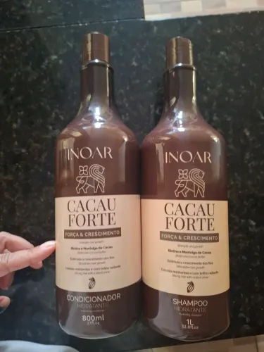 Kit shampoo e condicionador inoar