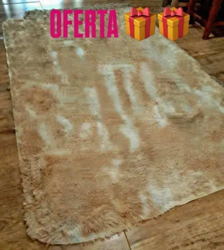 TAPETE PELUDO, MESCLADO, 2MX1,50M 