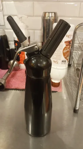 Garrafa sifão para chantilly - 500ml - usado